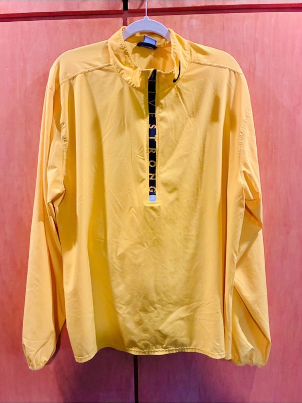 Nike Yellow Men's Quarter-Zip Pullover